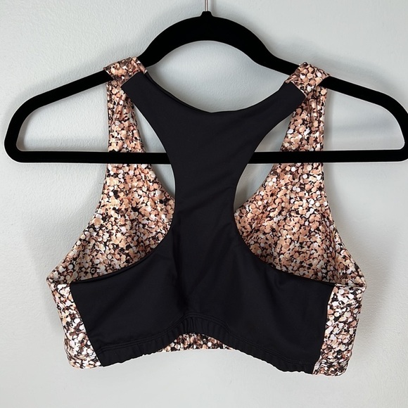 Confetti Black Printed Sports Bra & Legging Set - Picture 7 of 10